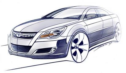 展翅欲飛，夢想照進現實 東南汽車全新自主緊湊型轎車手繪圖驚艷亮相